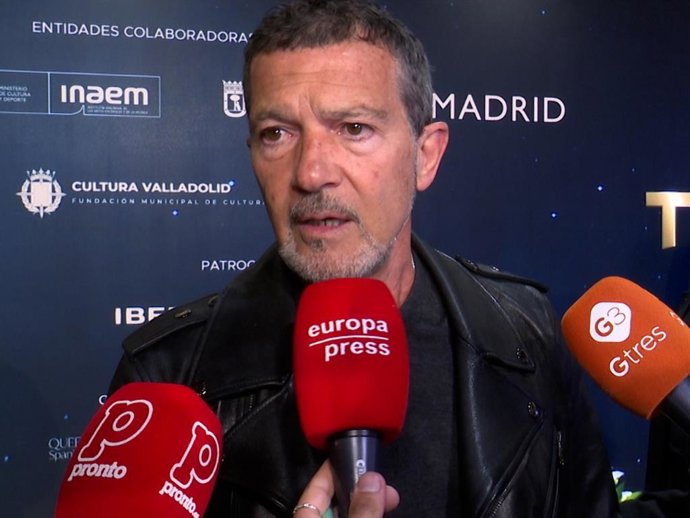 Antonio Banderas, en la fiesta de los nominados de los Premios Talía de las Artes Escénicas