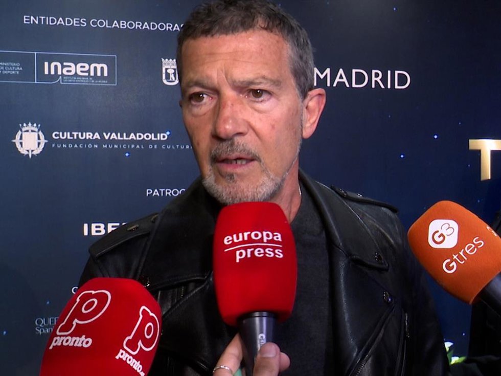 Antonio Banderas, en la fiesta de los nominados de los Premios Talía de las Artes Escénicas
