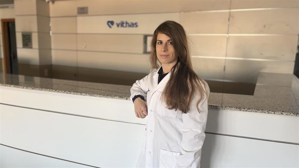 La doctora Cristina Montalbán, endocrinóloga del Hospital Vithas Valencia 9 de Octubre