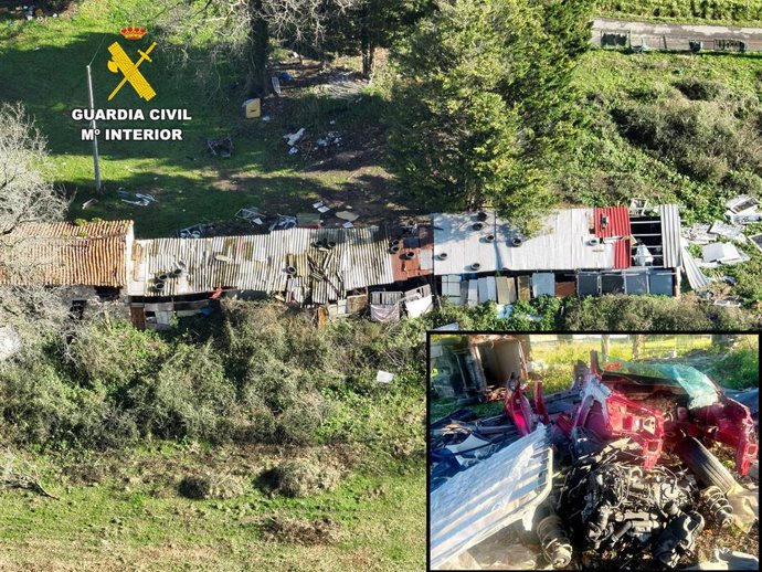 Investigado un hombre de 73 años por la construcción de varios cobertizos ilegales en Pomaluengo