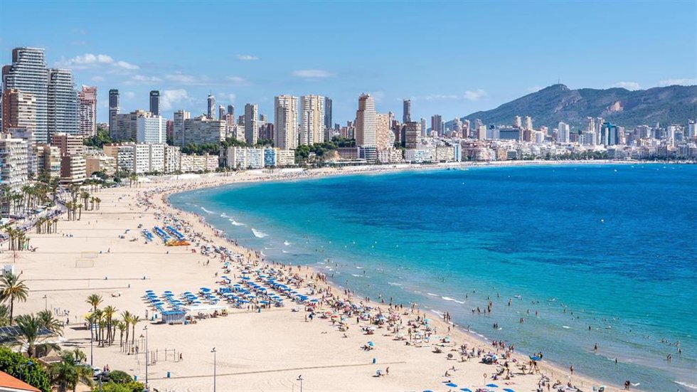 La ocupación hotelera de la Comunitat roza el 85% de media en Semana Santa, con Benidorm y Gandia a la cabeza