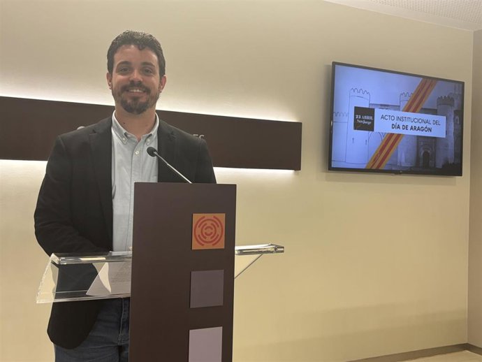 El diputado del PSOE en las Cortes de Aragón Darío Villagrasa.