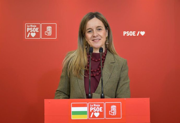 Archivo - La portavoz adjunta del PSOE Sara Orradre