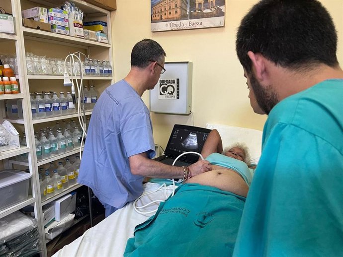 Imagen de archivo de profesionales sanitarios desplazados a Guatemala