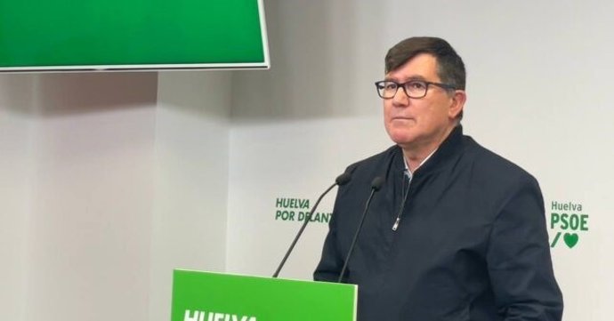 El secretario de Política Municipal del PSOE de Huelva, Antonio Beltrán.