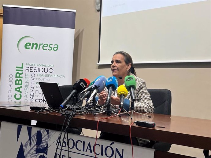 La directora de El Cabril, Eva Noguero.