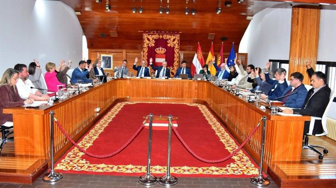 Pleno en el Ayuntamiento de Puertollano.