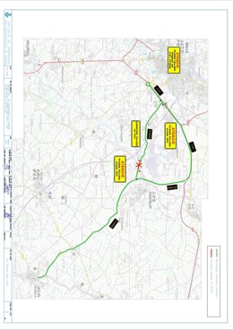 Rutas alternativas a la carretera TV-20334 entre Valls y Vilabella (Tarragona)