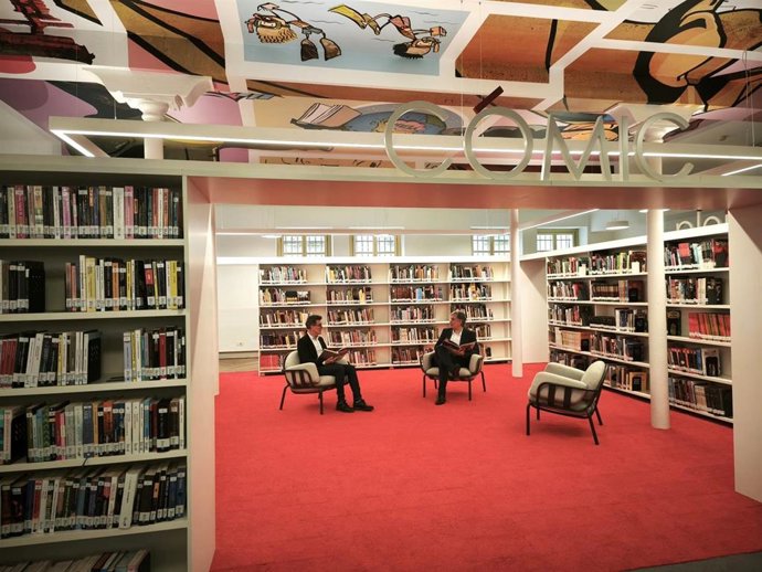 La Biblioteca de La Rioja estrena Comicteca y novedades en la Sala de Préstamos coincidiendo con el Día del Libro