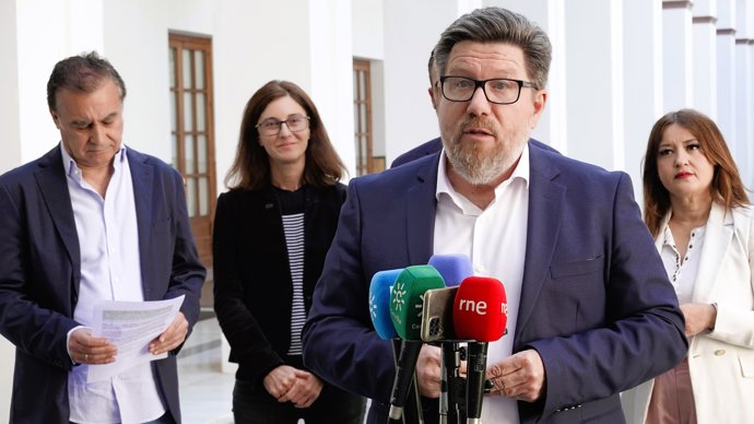 El responsable del área de Transición Ecológica y Cambio Climático del PSOE-A, Rodrigo Sánchez Haro