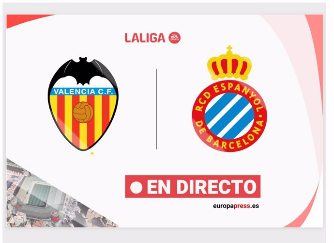 Onces Iniciales probables: Valencia - Espanyol: resumen y estadísticas del partido de la jornada 33 de LaLiga EA Sports