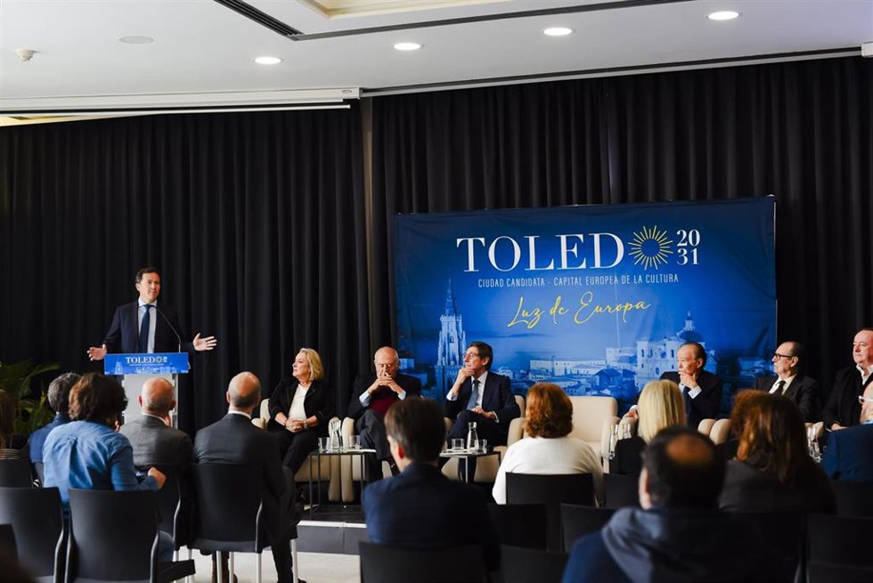 Presentación del Consejo Rector de la candidatura de Toledo a Capital Europea de la Cultura en 2031.