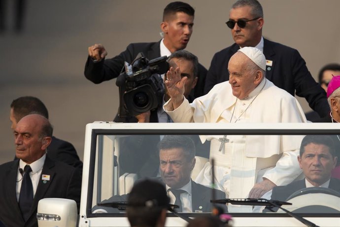 Archivo - 5 de agosto de 2023: Fátima, 05/08/2023 - Cerimônia do Rosário presidida pelo Papa Francisco no santuário de Fátima