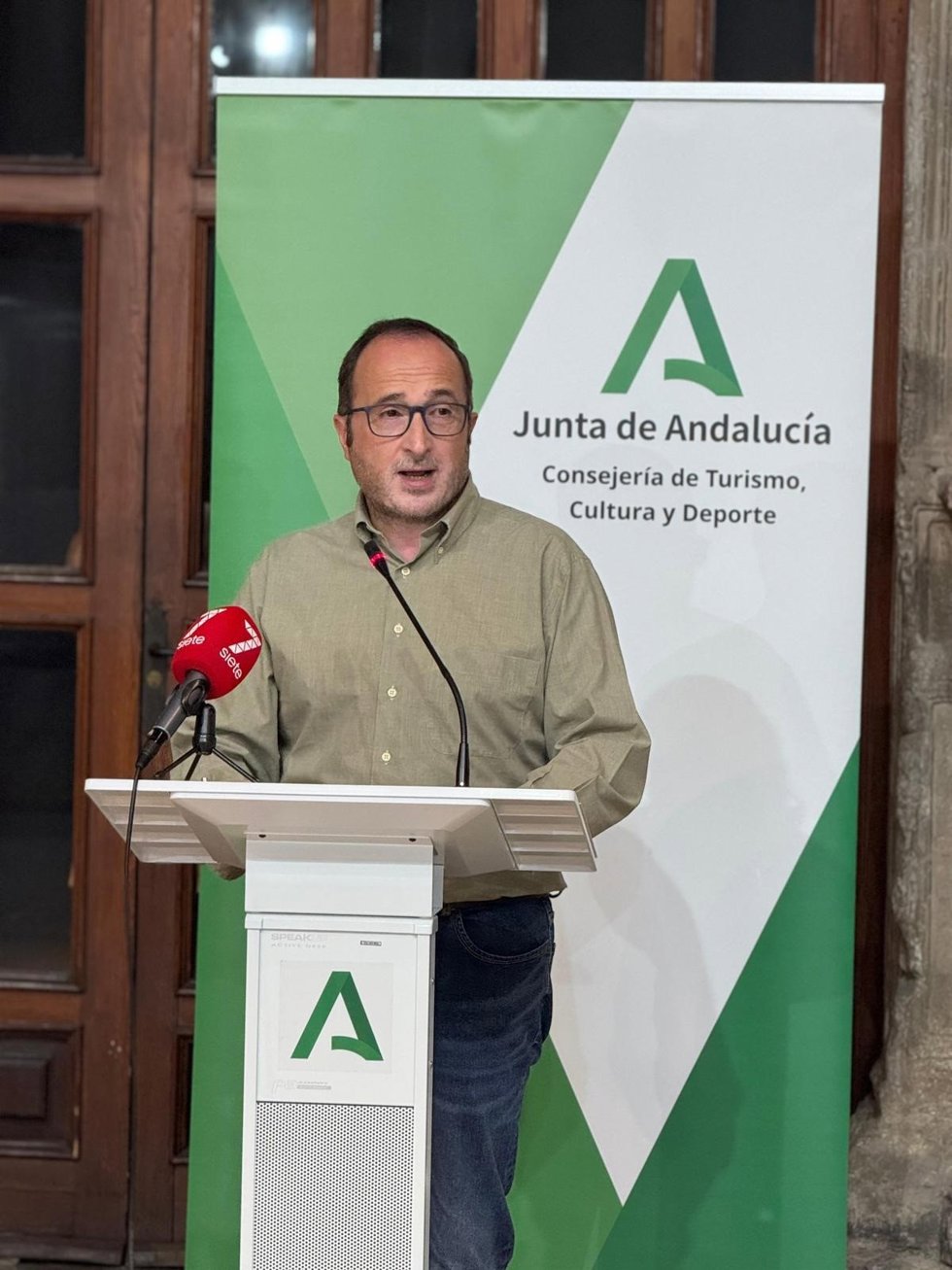 Archivo - El delegado de Turismo en Jaén, José Ayala.