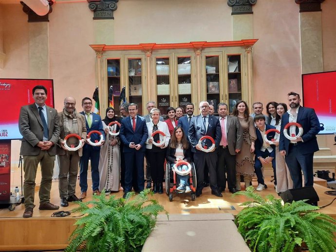 Acto de entrega de los Premios de la Provincia de Badajoz