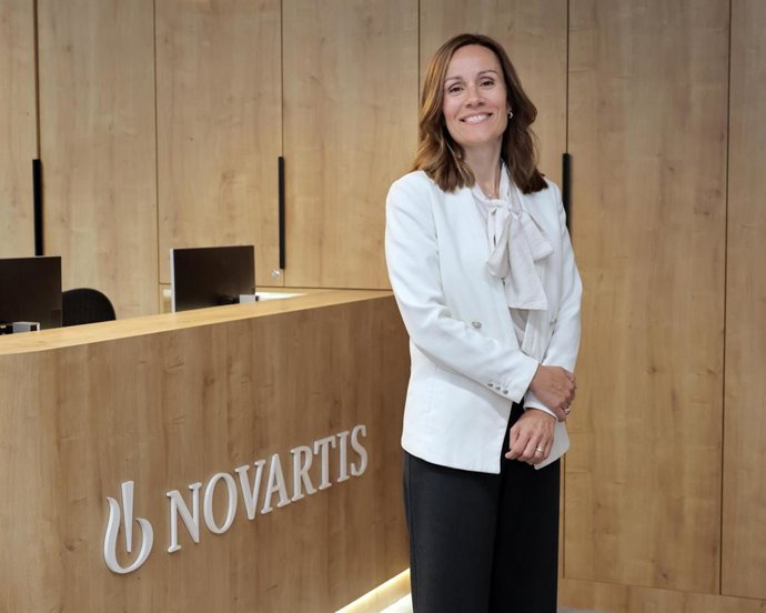 Nova presidente da Novartis Espanha, Amaya Echevarría.