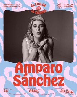 'El Eco De La Sierra' Llega Este Sábado Al Círculo Logroñés Con Amparo Sánchez 'Amparanoia'