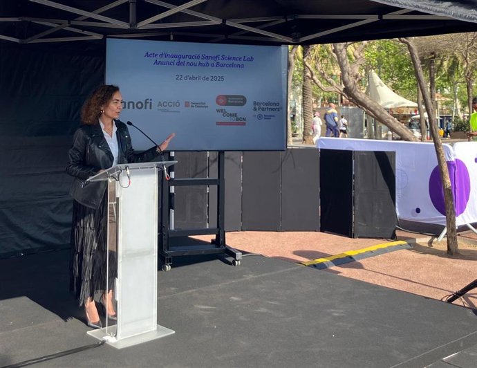 La directora general de Sanofi Iberia, Raquel Tapia.
