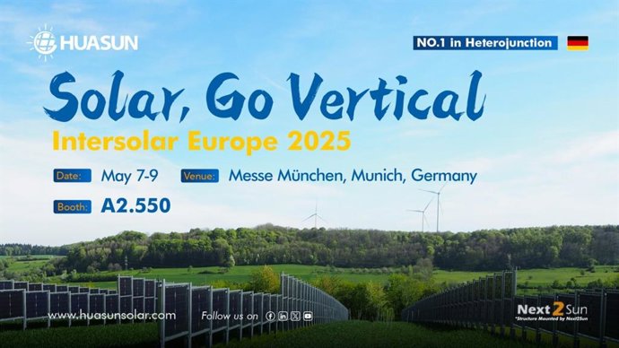 Breaking Limits: Huasun Energy to Unveil Next-Gen HJT Solar Panels at Intersolar Europe 2025