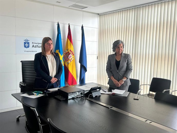 Gimena Llamedo y María Jesús Álvarez