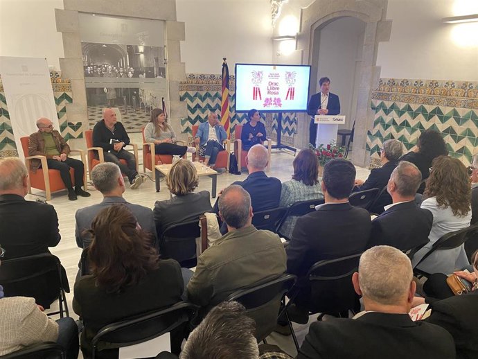 Acto institucional del Govern por la Diada de Sant Jordi en Girona