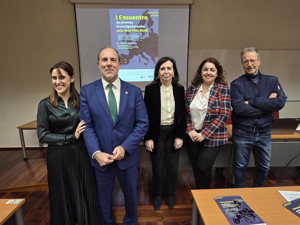 Inauguración del I Encuentro de Jóvenes Investigadores del Aula José Vida Soria.