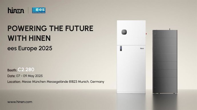 Hinen Set to Showcase Breakthrough Technologies at ees Europe 2025