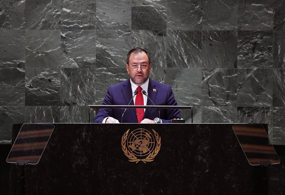Archivo - El ministro de Exteriores de Venezuela, Yván Gil (archivo)