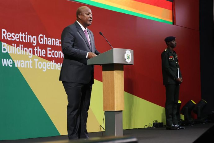 Archivo - El presidente de Ghana, John Mahama, en una imagen de archivo