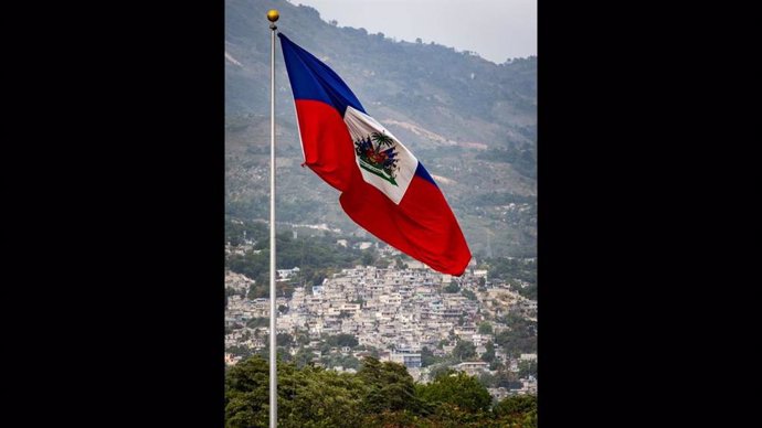 Archivo - Bandera de Haití