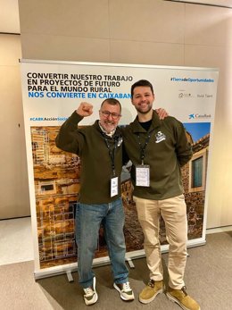 Cicerón Mercadal y su hijo, propietarios de Bolets de Menorca.