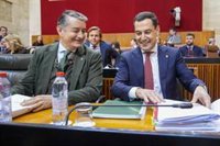 Sanz valora que el Centra "confirma el apoyo a Juanma Moreno y su forma de hacer política" alejada de la "crispación"