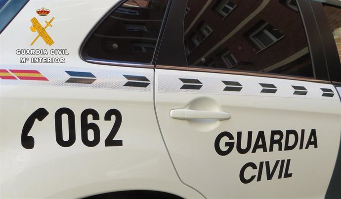 Vehículo de la Guardia Civil.
