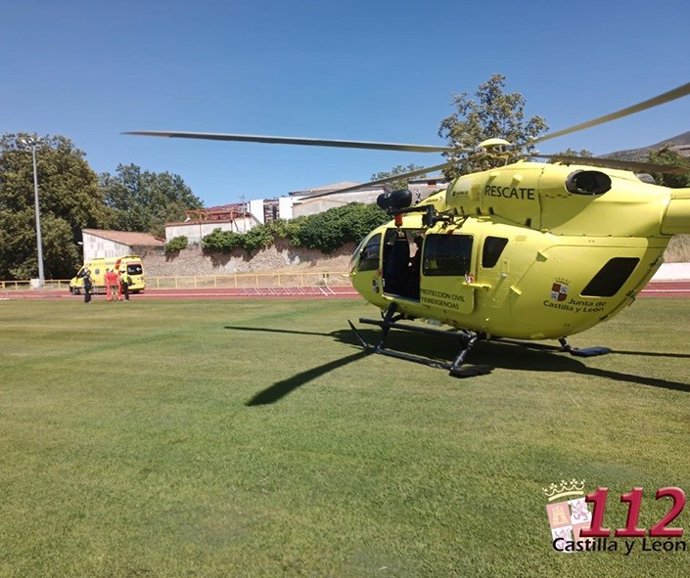 Helicóptero de rescate.