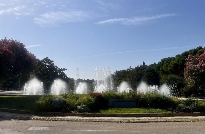Archivo -  Parque José Antonio Labordeta de Zaragoza.
