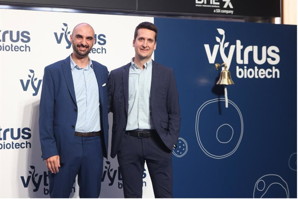 Archivo - Los fundadores de Vytrus Biotech, Albert Jané y Óscar Expósito