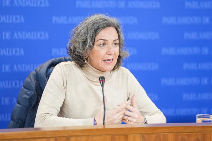 La portavoz adjunta del Grupo Mixto-AdelanteAndalucía, Begoña Iza (Fotografía de Archivo)