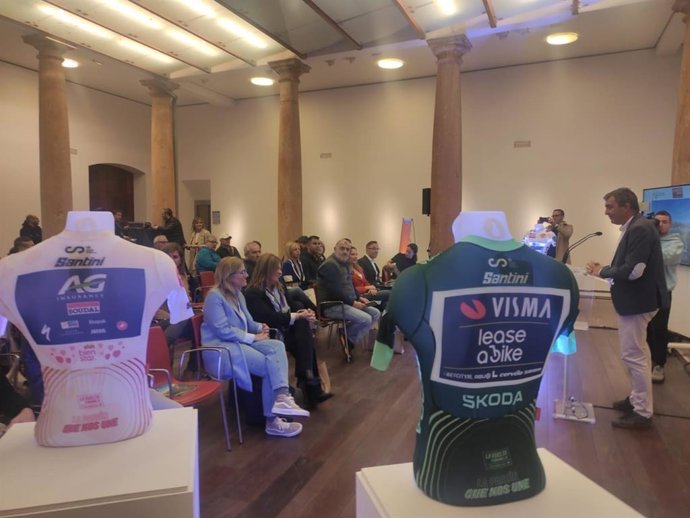 Javier Guillén, en la presentación