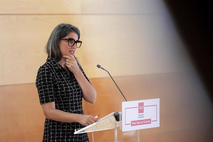 Archivo - La portavoz de Más Madrid en la Asamblea de Madrid, Manuela Bergerot.