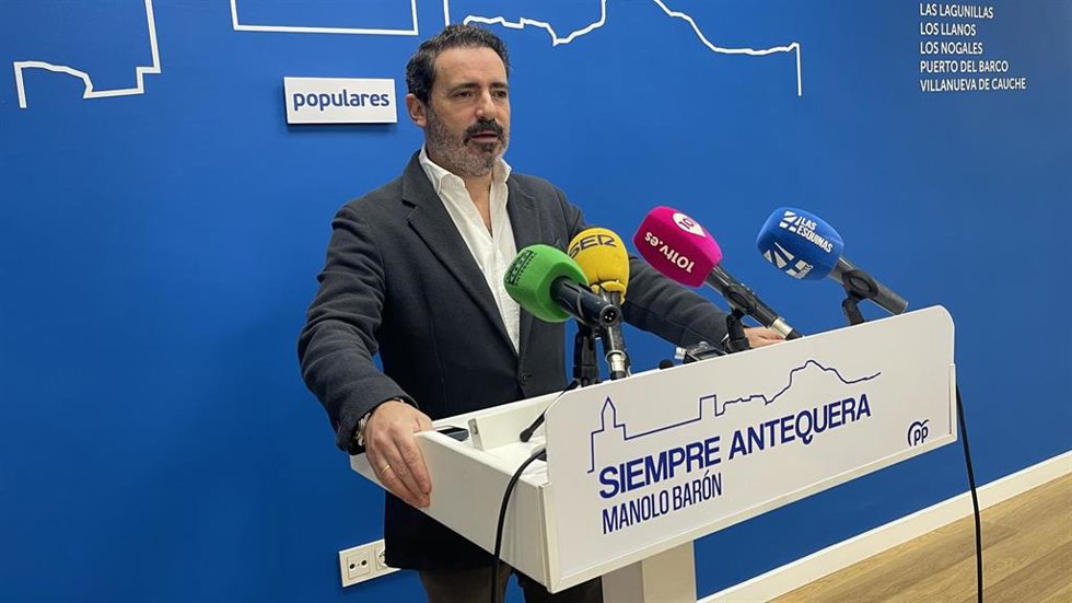 Archivo - José Ramón Carmona es secretario general del PP de Málaga y presidente del PP de Antequera.