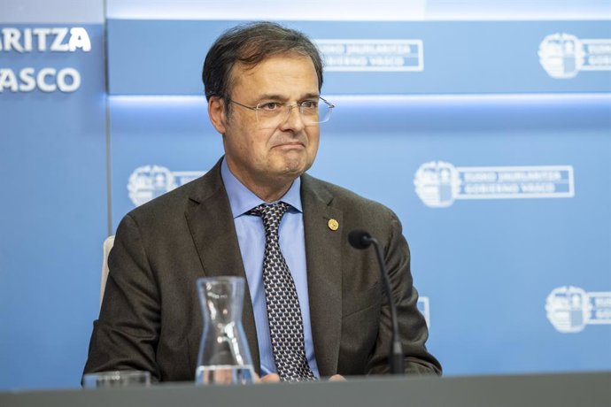 Archivo - Arquivo - O Ministro da Saúde do Governo Basco, Alberto Martínez