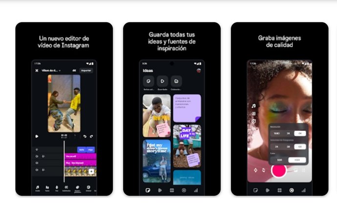 Aplicación de ediciónd e vídeo Edits.