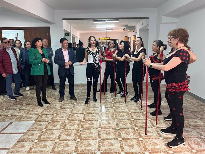 Visita a la sede de la Plataforma Jubilados por Jaén
