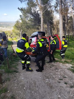 Rescate de la senderista