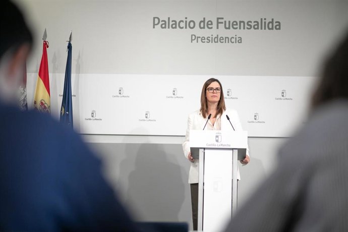 La consejera portavoz, Esther Padilla.