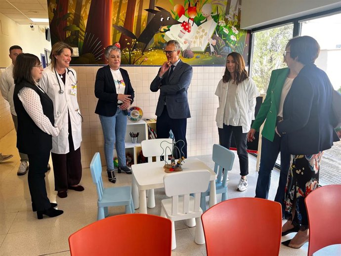 El Consejero De Salud, Juan José Pedreño, Visitó Hoy El Centro De Salud De Calasparra, Que Estrena Una Nueva Zona Materno-Infantil