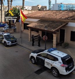 Dependencias de la Guardia Civil en Santantyí.