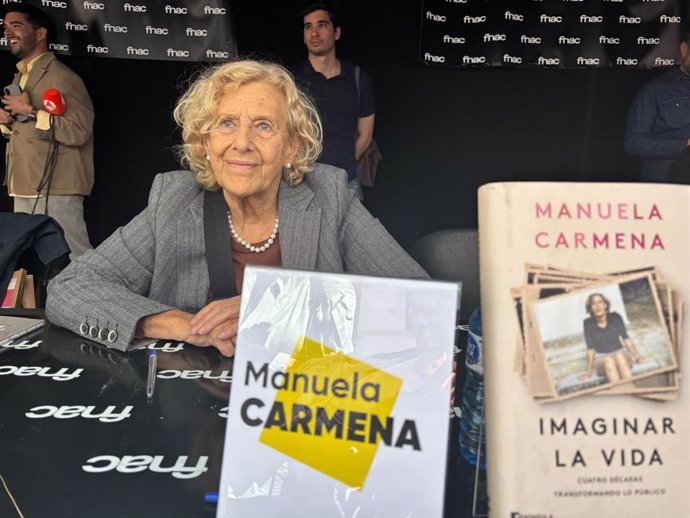 L'exalcaldessa de Madrid Manuela Carmena 