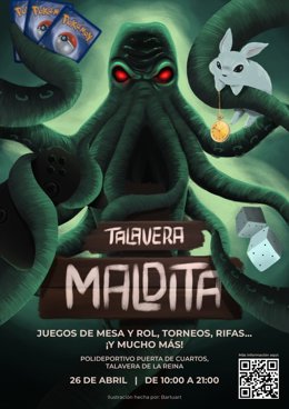 Cartel de Talavera Maldita.