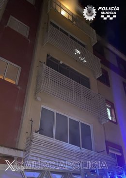 Imagen del edificio donde se ha producido el incendio